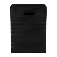 Safavieh Deidara Weather Resistant Cement Side Table
