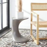 Safavieh Kavita Weather Resistant Cement Side Table