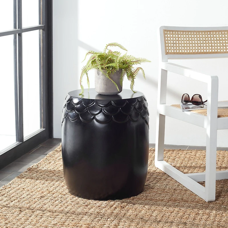 Julyvia Concrete Accent Table