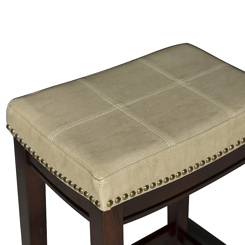 Linon Covewood 2-pc. Upholstered Bar Stool