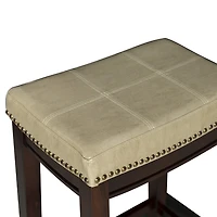 Linon Covewood 2-pc. Upholstered Bar Stool