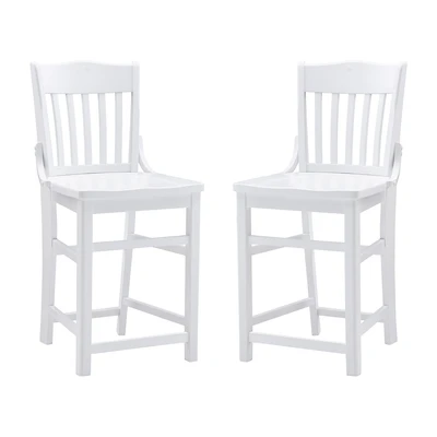 Linon Janivar 2-pc. Counter Height Bar Stool