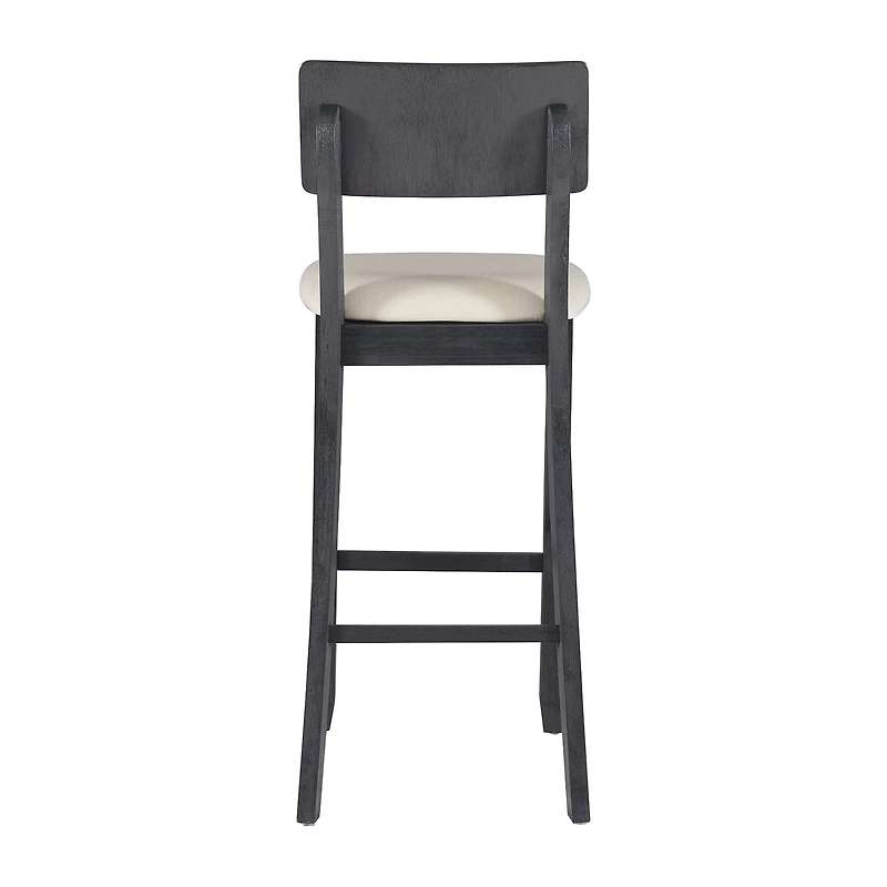 Linon Juniper Upholstered Bar Stool