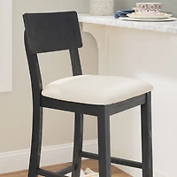 Linon Juniper Upholstered Bar Stool