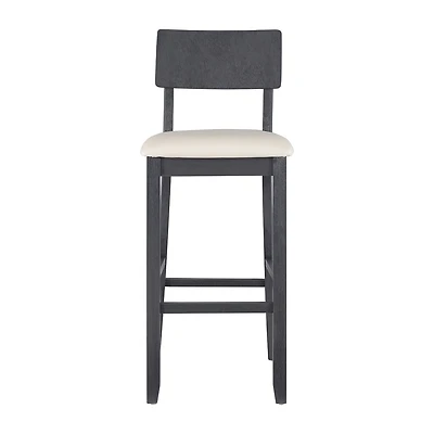 Linon Juniper Upholstered Bar Stool