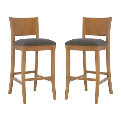 Linon Rossman 2-pc. Upholstered Bar Stool