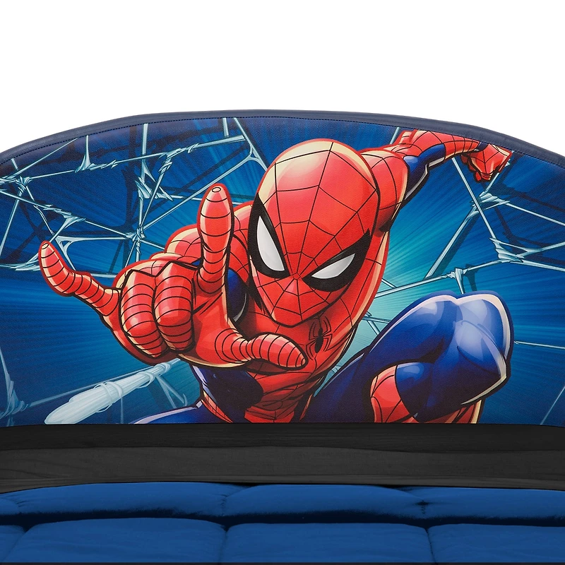 Marvel Spider-Man Upholstered Twin Bed