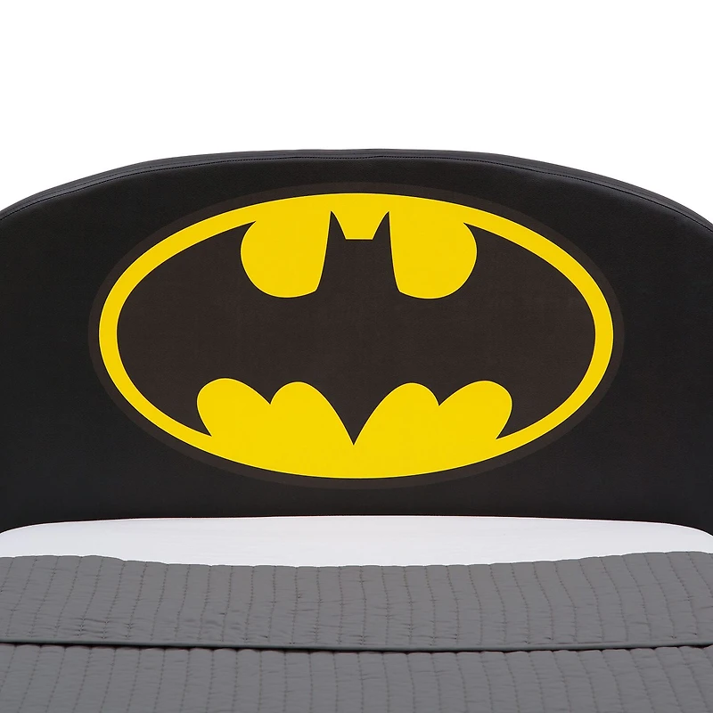 DC Comics Batman Upholstered Twin Toddler Bed