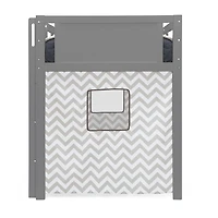 Chevron Tent for Twin Loft Bed - Bed Sold Separately