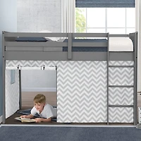 Chevron Tent for Twin Loft Bed - Bed Sold Separately