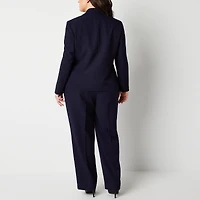 Le Suit Straight Leg Womens-Plus 2-pc. Pant