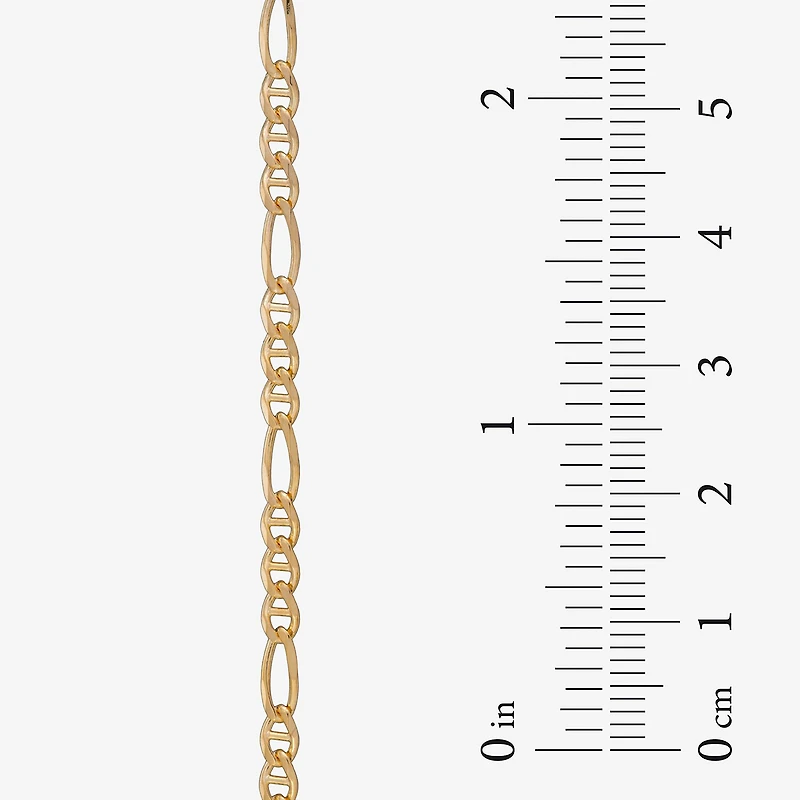 Made in Italy Unisex Adult 14K Gold 20 Inch Link Chain Necklace