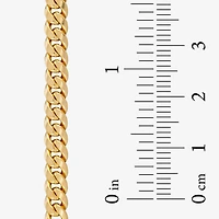 Made in Italy Unisex Adult 14K Gold 24 Inch Cuban Chain Necklace