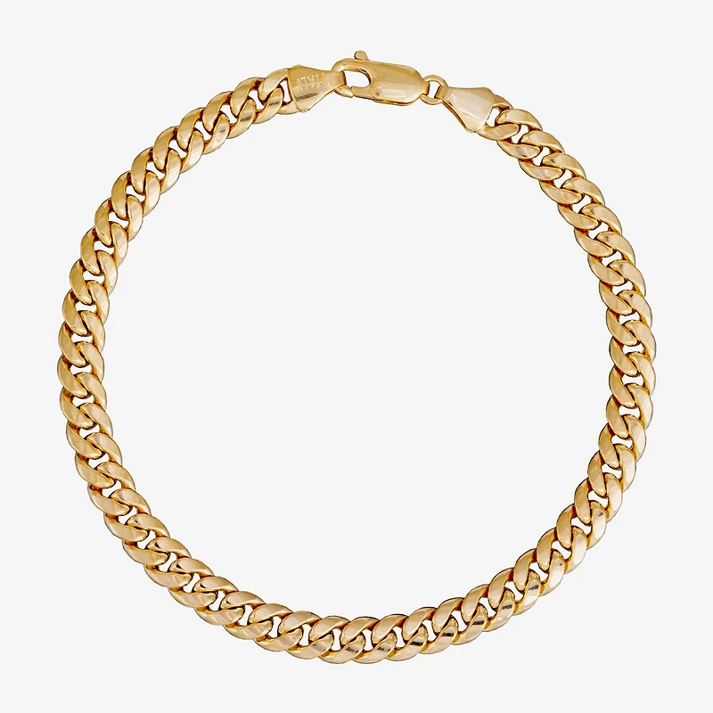 Made in Italy Unisex Adult 14K Gold 24 Inch Cuban Chain Necklace