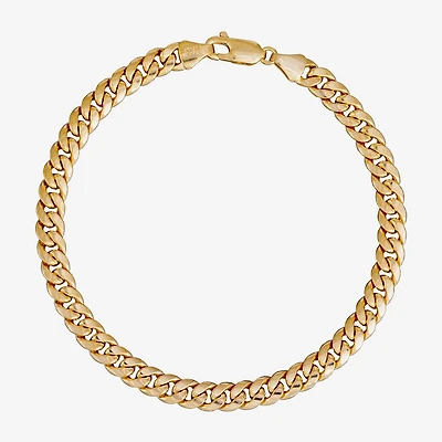 Made in Italy Unisex Adult 14K Gold 24 Inch Cuban Chain Necklace