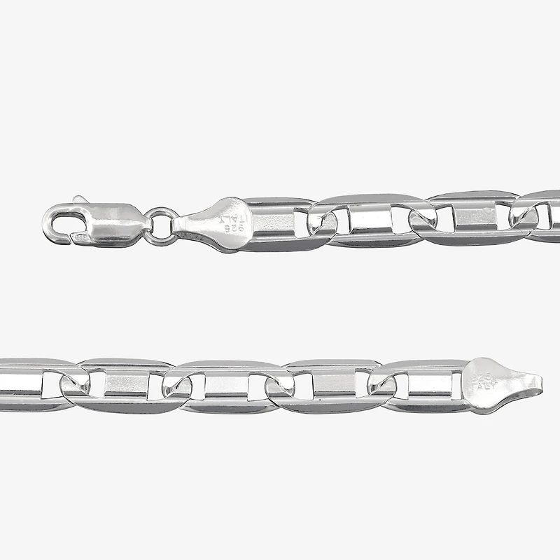 Made in Italy Unisex Adult Sterling Silver 22 Inch Valentino Chain Necklace