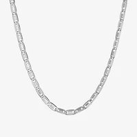 Made in Italy Unisex Adult Sterling Silver 22 Inch Valentino Chain Necklace