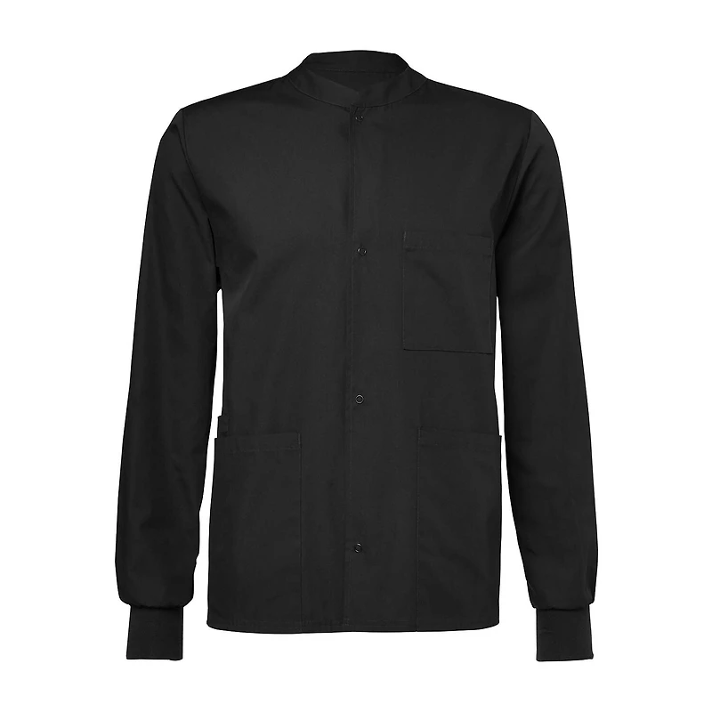 Fundamentals By White Swan 14780 3-Pocket Warm-Up Unisex Adult Scrub Jackets