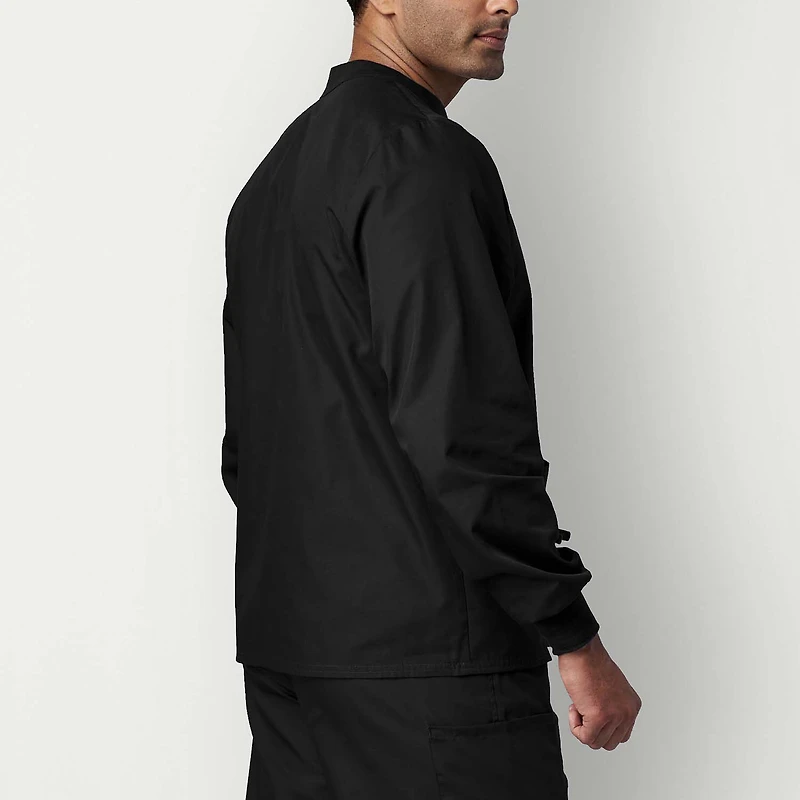 Fundamentals By White Swan 14780 3-Pocket Warm-Up Unisex Adult Plus Scrub Jackets