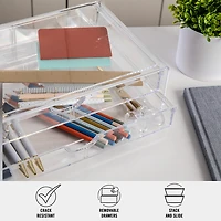 Martha Stewart Organizer With 2 Drawers