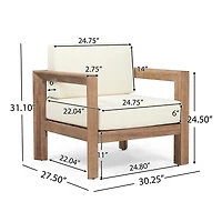Genser 4-pc. Conversation Set