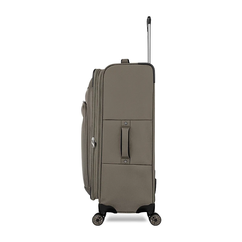 Total Travelware Charleston Inch Softside Expandable LIGHTWEIGHT Checked Spinner Luggage