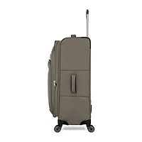Total Travelware Charleston Inch Softside Expandable LIGHTWEIGHT Checked Spinner Luggage