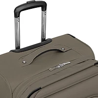 Total Travelware Charleston Inch Softside Expandable LIGHTWEIGHT Checked Spinner Luggage