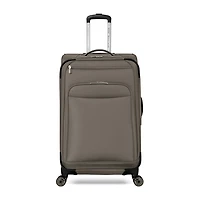 Total Travelware Charleston 25 Inch Softside Expandable LIGHTWEIGHT Checked Spinner Luggage