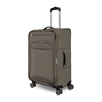 Total Travelware Charleston 25 Inch Softside Expandable LIGHTWEIGHT Checked Spinner Luggage