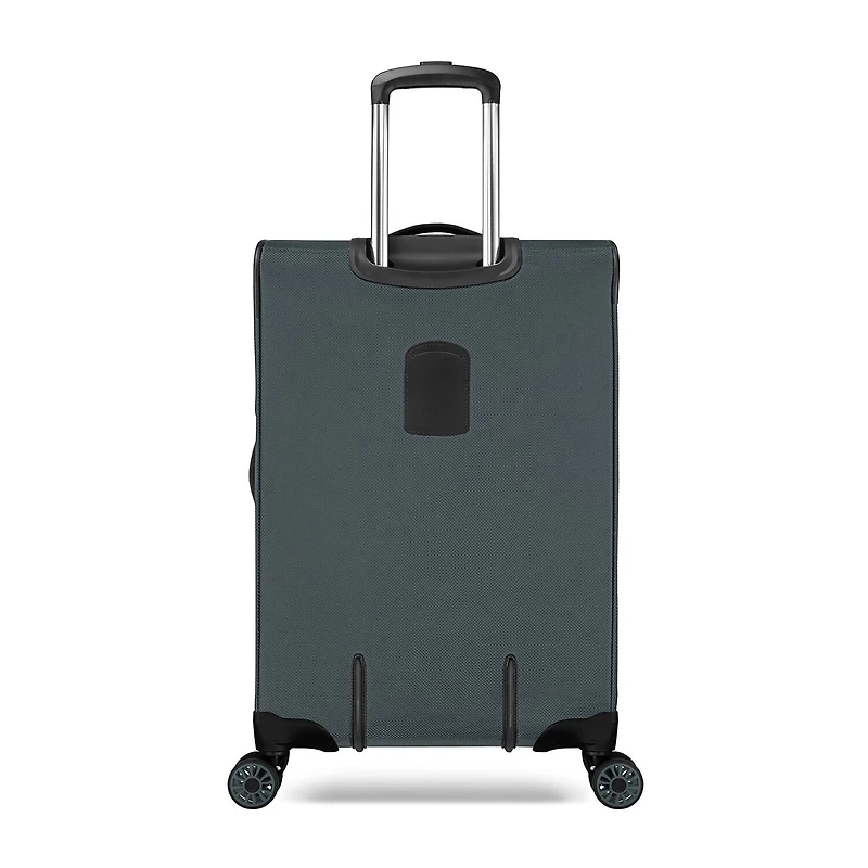 Total Travelware Charleston 25 Inch Softside Expandable Lightweight Checked Spinner Luggage