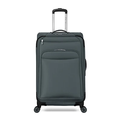 Total Travelware Charleston 25 Inch Softside Expandable Lightweight Checked Spinner Luggage