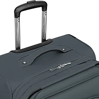 Total Travelware Charleston 25 Inch Softside Expandable Lightweight Checked Spinner Luggage