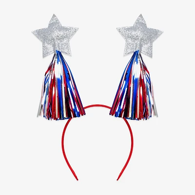 Mixit Patriotic Usa Puffy Star Antlers Headband