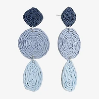 Liz Claiborne Womens Hypoallergenic Drop Earrings