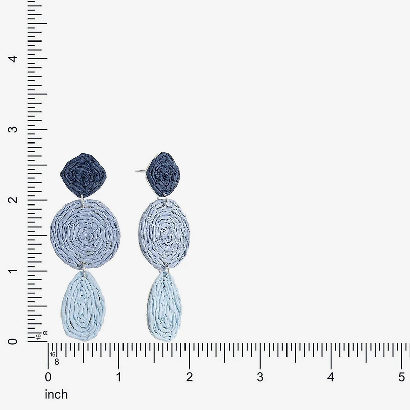 Liz Claiborne Womens Hypoallergenic Drop Earrings