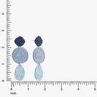 Liz Claiborne Womens Hypoallergenic Drop Earrings