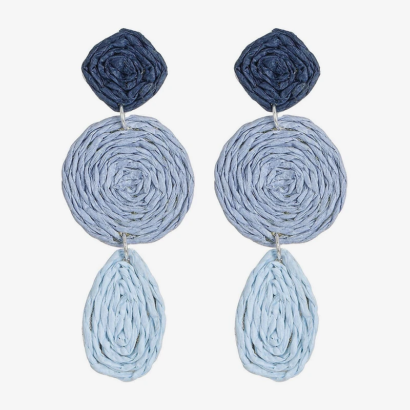 Liz Claiborne Womens Hypoallergenic Drop Earrings