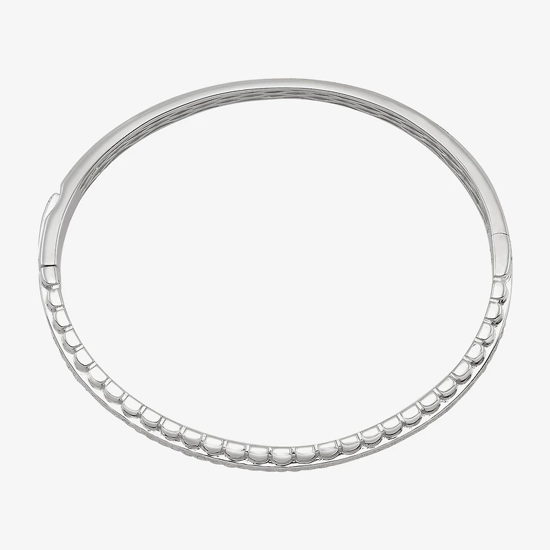 Limited Quantities! Womens 1/2 CT. T.W. Natural White Diamond Sterling Silver Bangle Bracelet