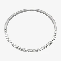 Limited Quantities! Womens 1/2 CT. T.W. Natural White Diamond Sterling Silver Bangle Bracelet