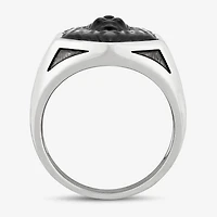 Limited Quantities! Mens Genuine Black Onyx Sterling Silver Fashion Ring