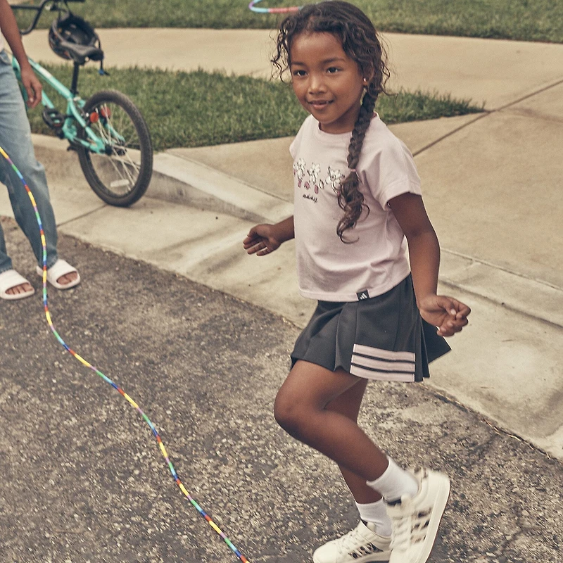 adidas Little Girls 2-pc. Skort Set