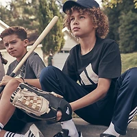 adidas Big Kid Boys Crew Neck Short Sleeve Regular Fit Graphic T-Shirt