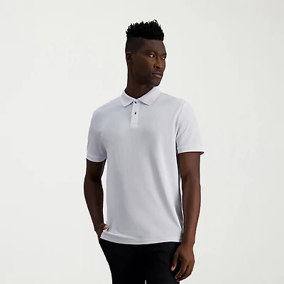 Haggar Pique Mens Regular Fit Short Sleeve Polo Shirt