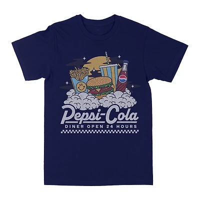 Novelty Pepsi Mens Crew Neck Short Sleeve Regular Fit Graphic T-Shirt