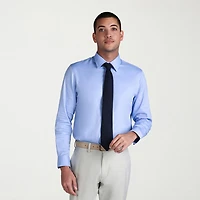 Haggar Premium Comfort Mens Classic Fit Easy Care Long Sleeve Dress Shirt
