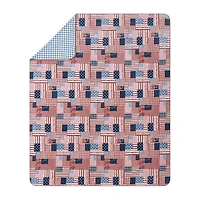 AMERICAN SPIRIT® Big Sky Reversible Coco Plush Throw