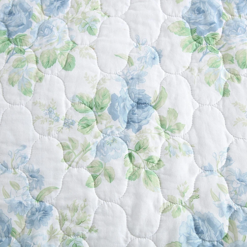 Laura Ashley Linley 3-pc. Floral Reversible Quilt Set
