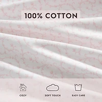 Laura Ashley Cotton Percale Sheet Set