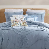 Peri Home Retro Scroll Duvet Sets